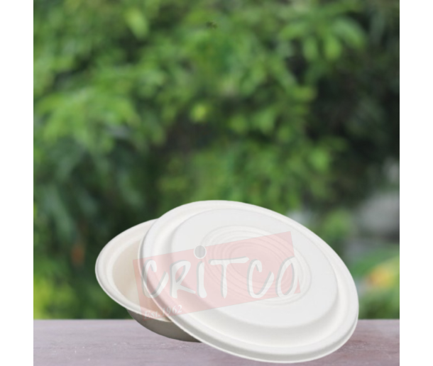 900ml Bagasse Bowl with lid