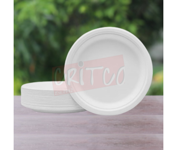 10 inch Bagasse Plate-RND