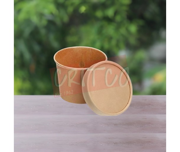 50ml Sauce Cup-Kraft Paper Lid