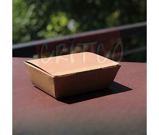 700ml Paper Lunch Box-Kraft